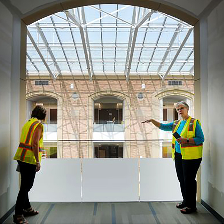 Sanford hipped skylight Skylight roof at Sanford Imagenetics