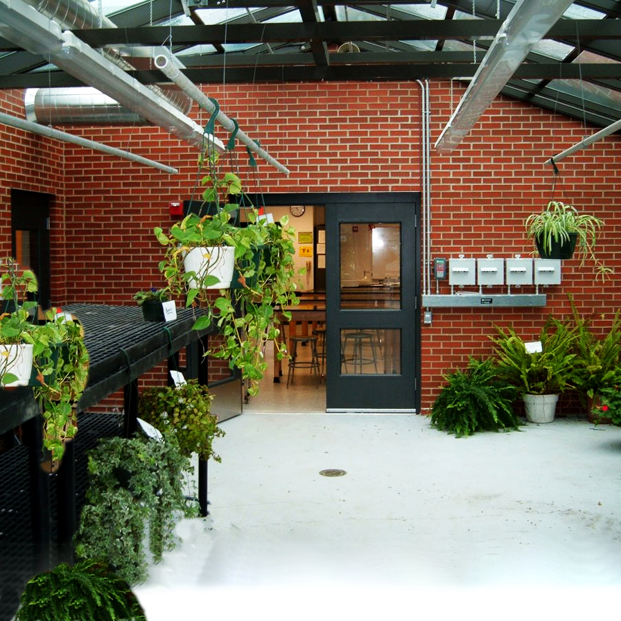 Architectural greenhouse high school greenhouse