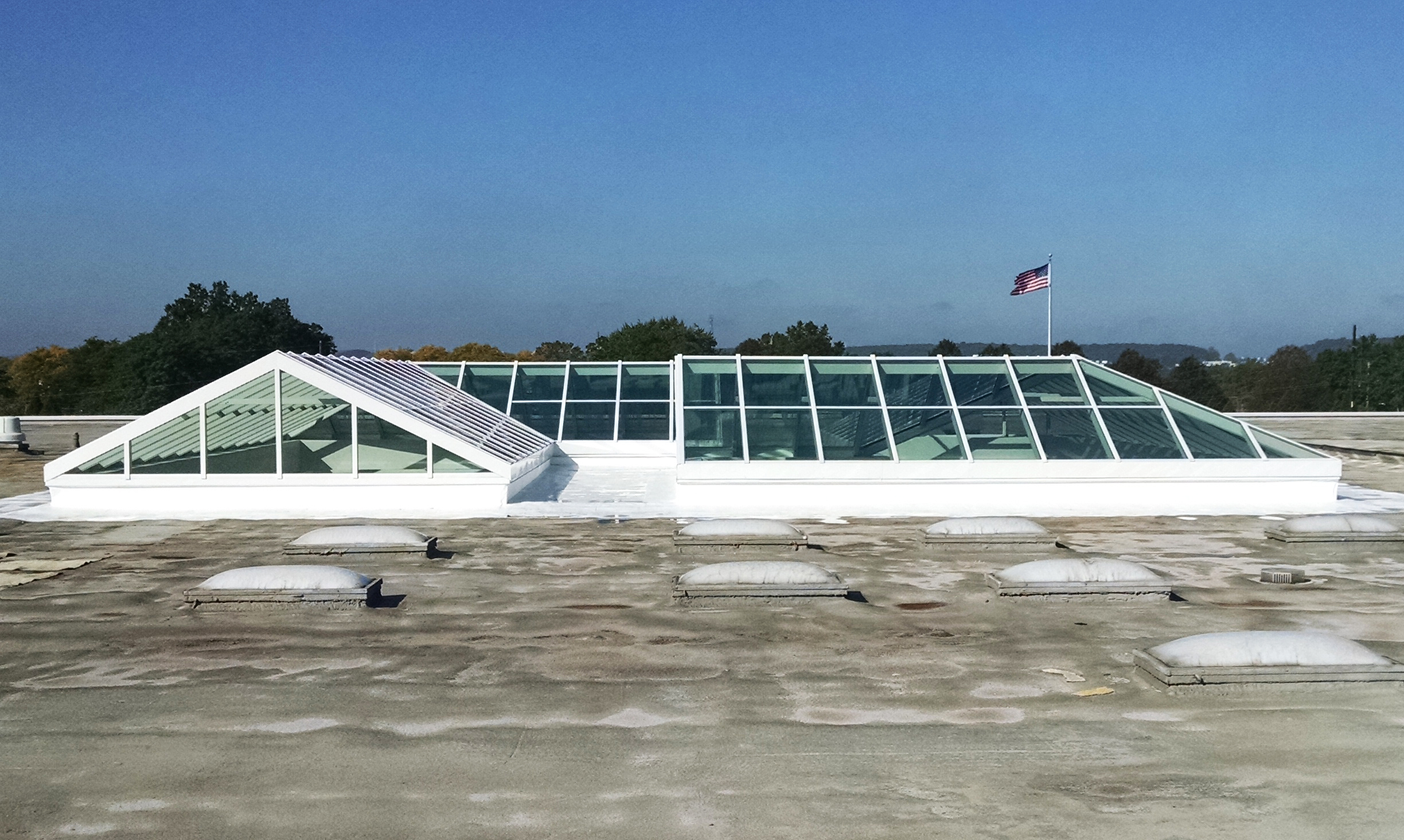 West Hollow Middle School Skylights at West Hollow