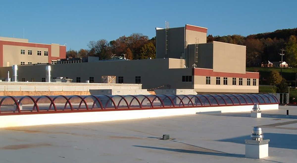 Barrel vault skylight Brandywine DCCC