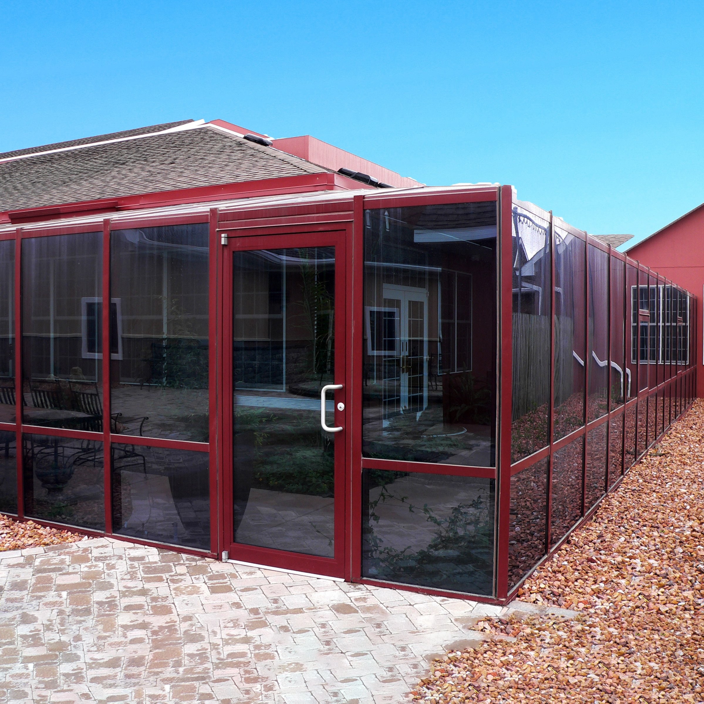 solarium and walkway cover Devents solarium