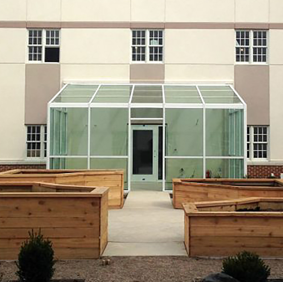 First & Main solarium Lean-to solarium for seniors