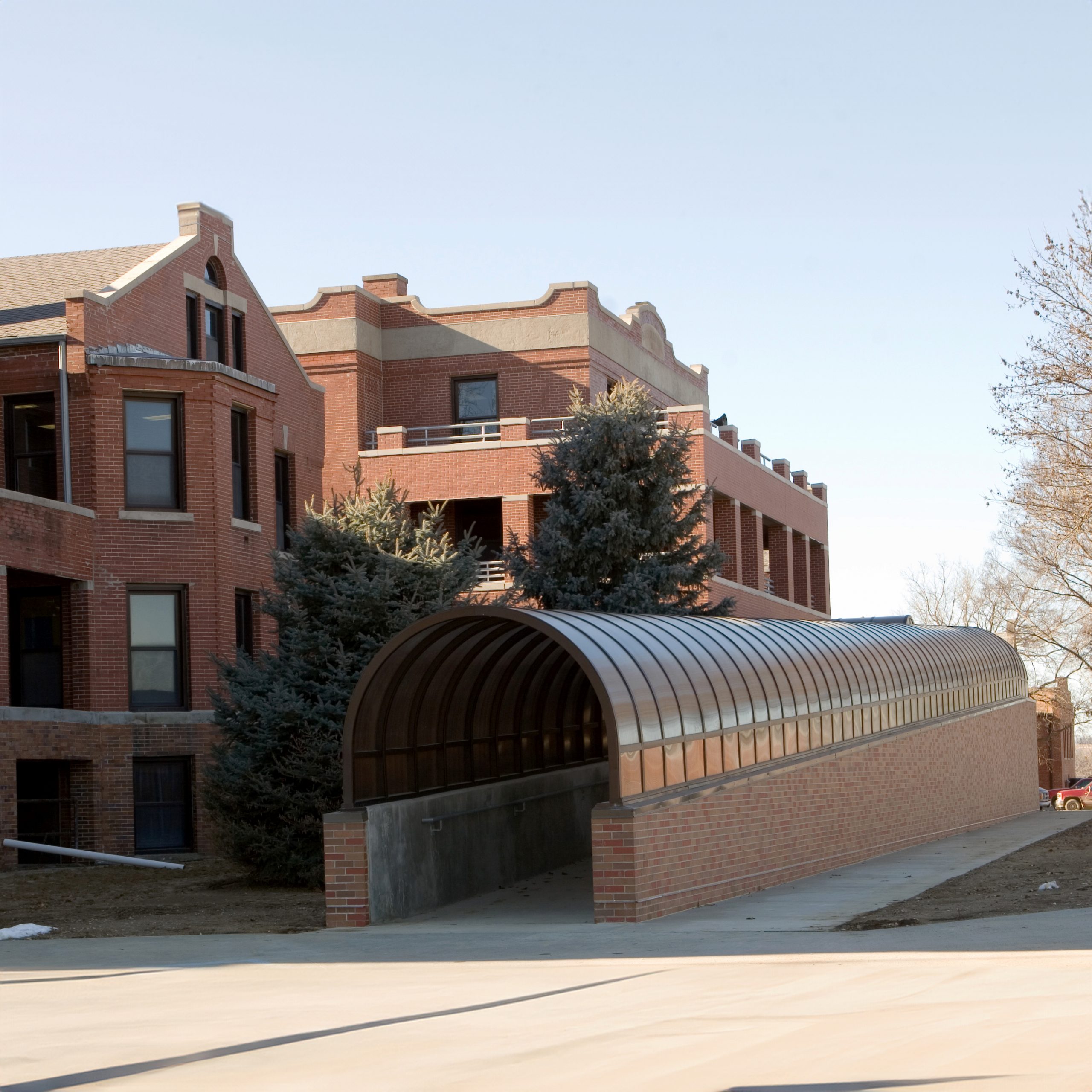 glenwood-edit1 Glenwood resource Center polycarb walkway