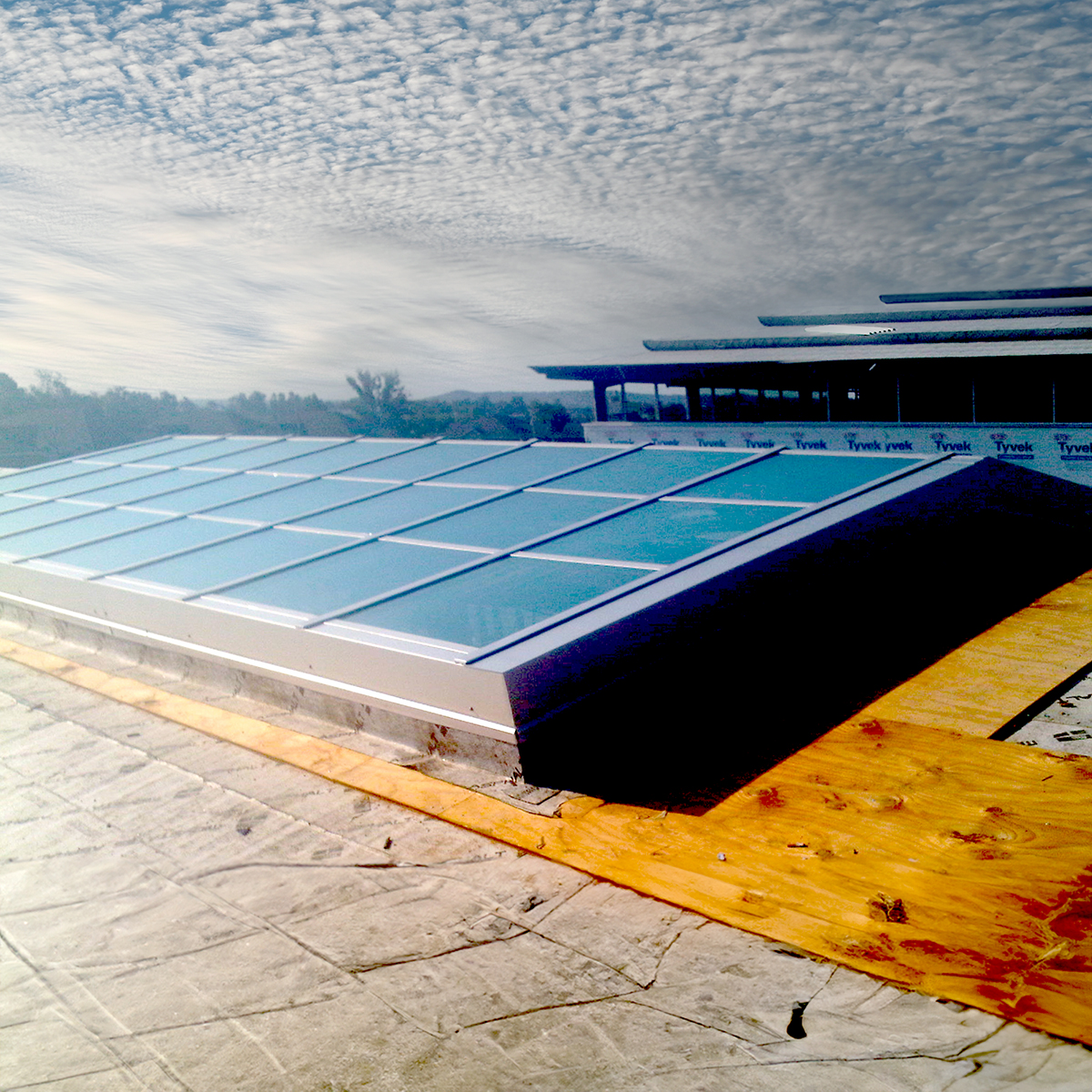 Heritage Elem Skylight Saddle Ridge Skylight