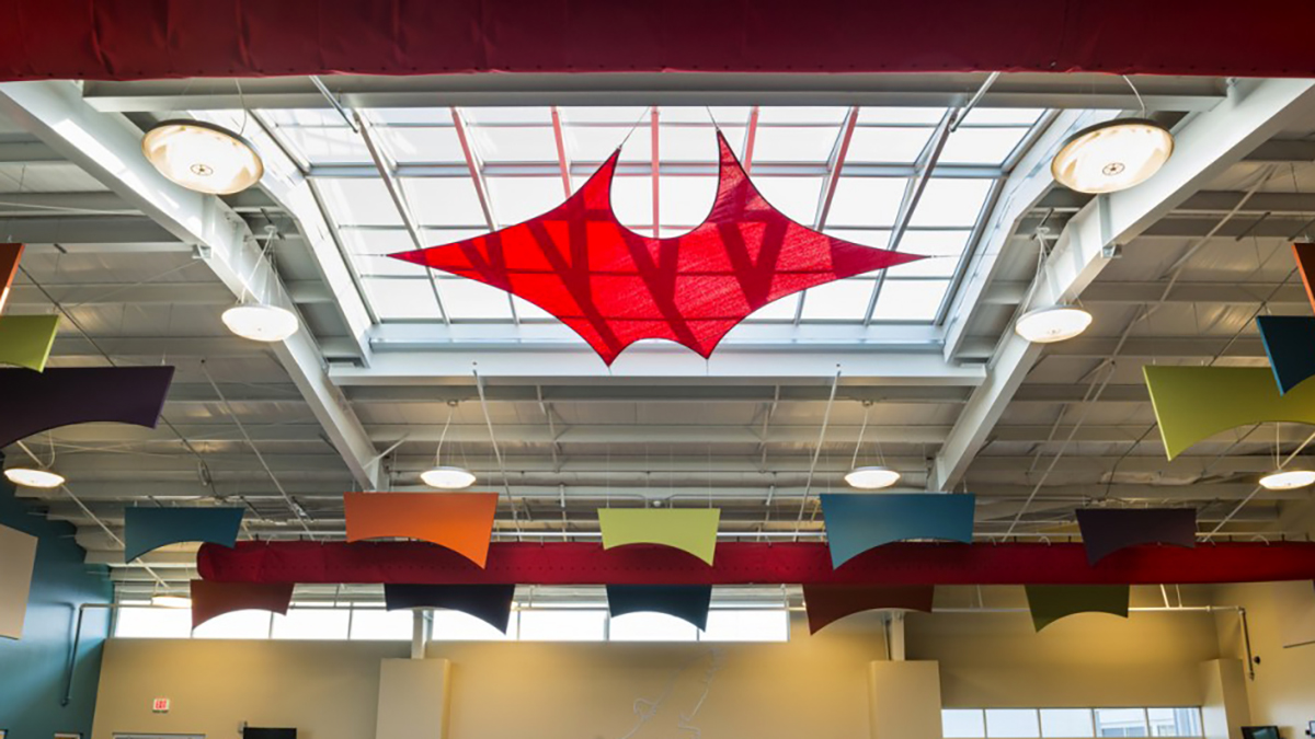 School skylight Heritage saddle skylight