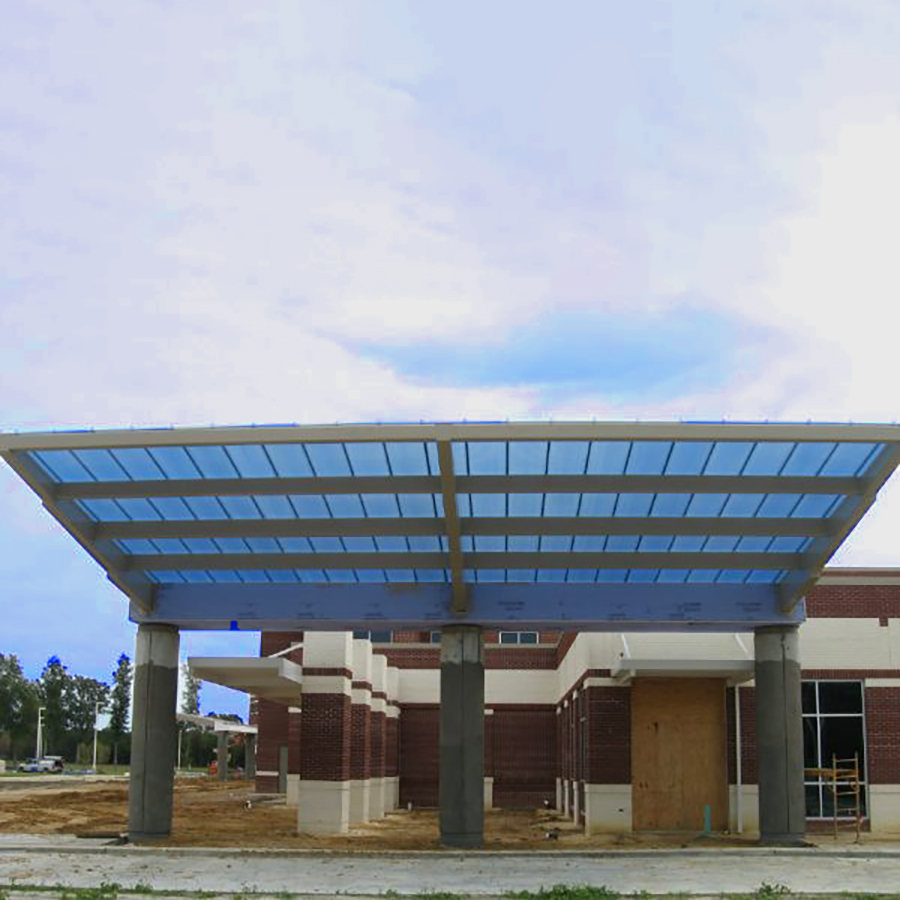 Canopy on Hoke Pavilion Hoke Pavilion Canopy