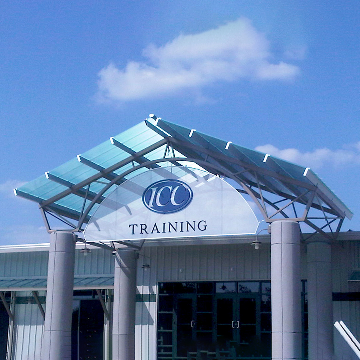 polycarbonate canopy Itawamba college canopy