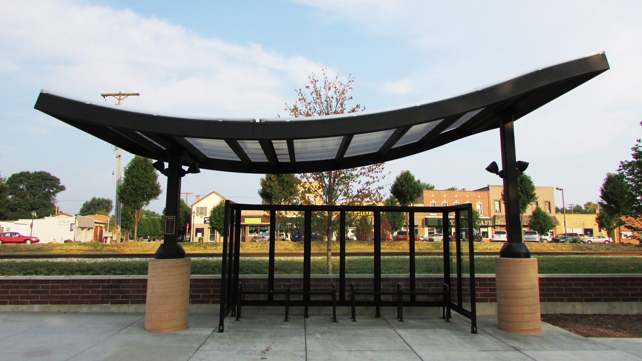 translucent canopy Manteno Metro translucent canopy