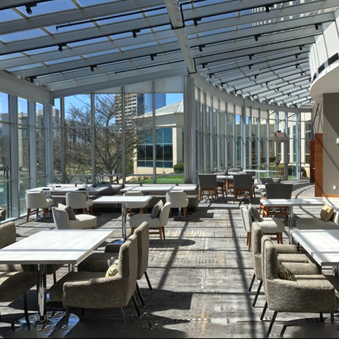 solarium at Marriott Indianapolis North Marriott