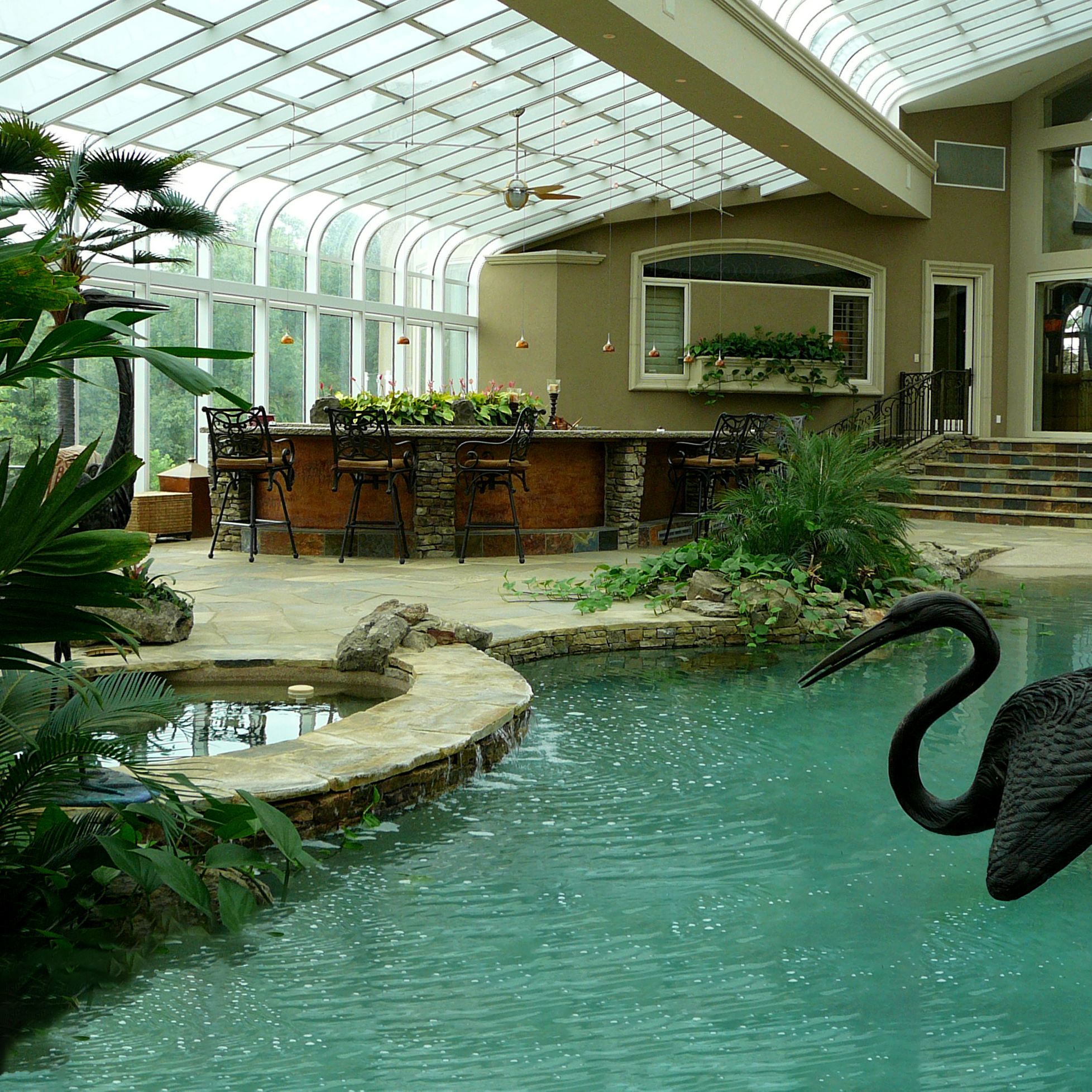 exotic pool enclosure Swimming pool enclosure