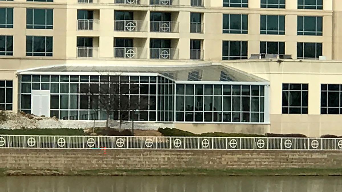 solarium at Marriott Indianapolis Marriott, solarium