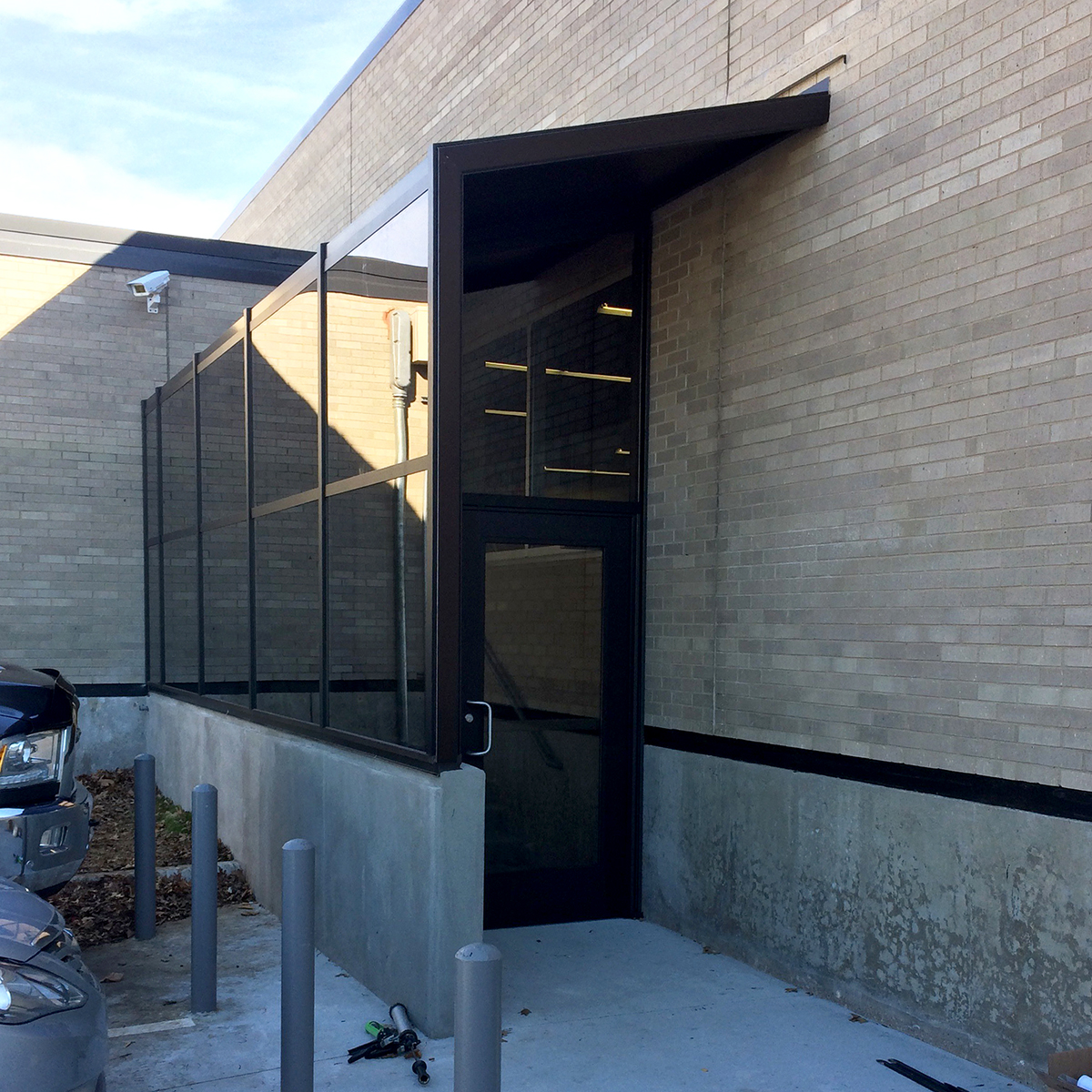 Glass Vestibule Lee Aerospace Walkway Covers