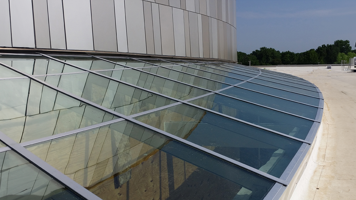 Pittsburg state University Custom skylight