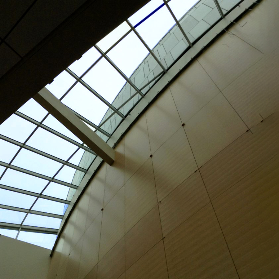 Pittsburg State University Custom curved skylight