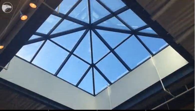 pyramid skylight pyramid skylight at the pottery barn