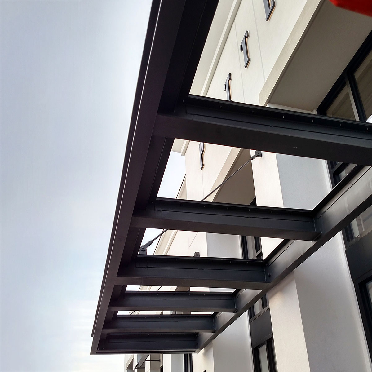 Canopy at pottery barn Pottery barn glass canopy