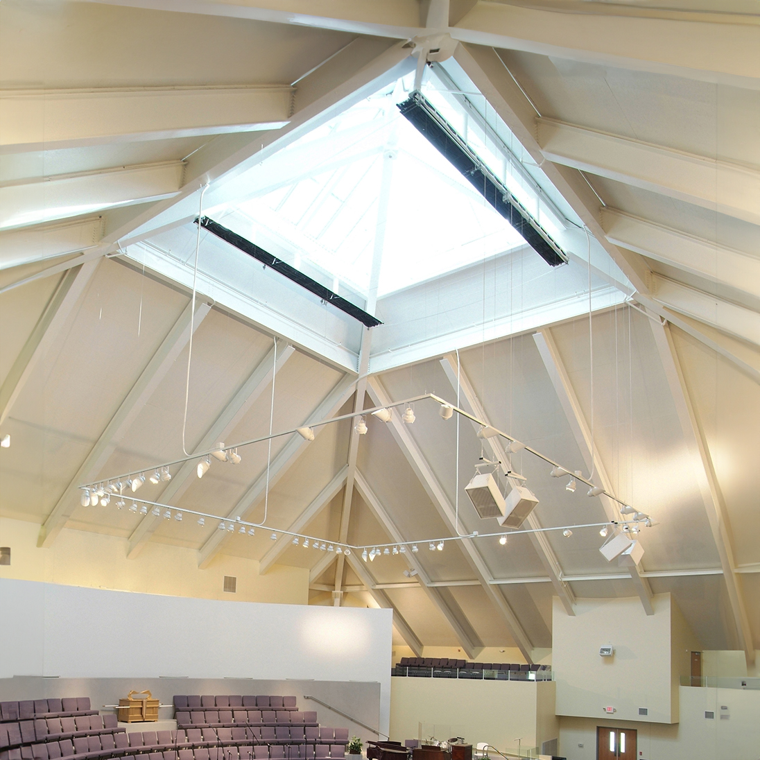 pyramid skylight Pyramid at promised land church