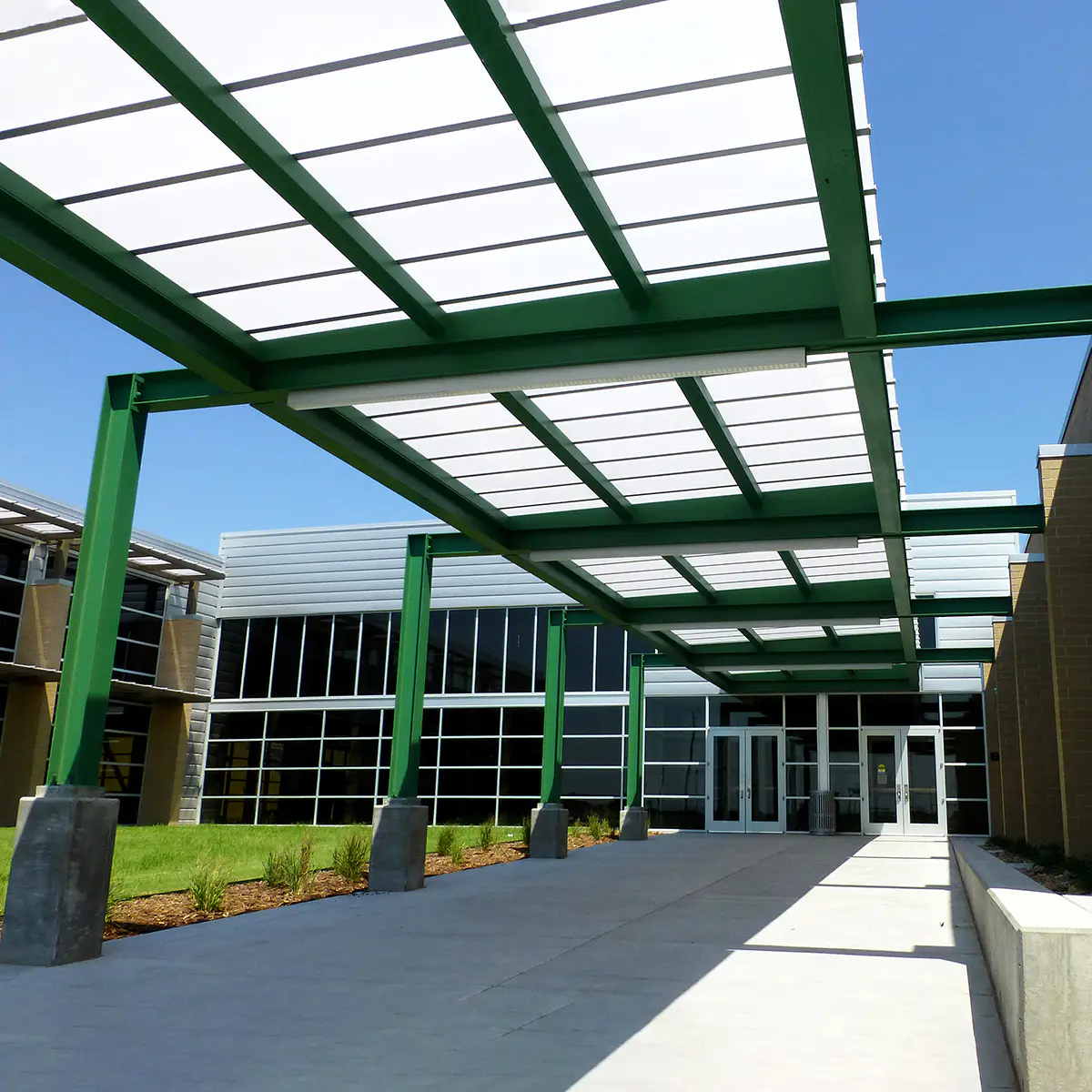 Polycarbonate canopy 