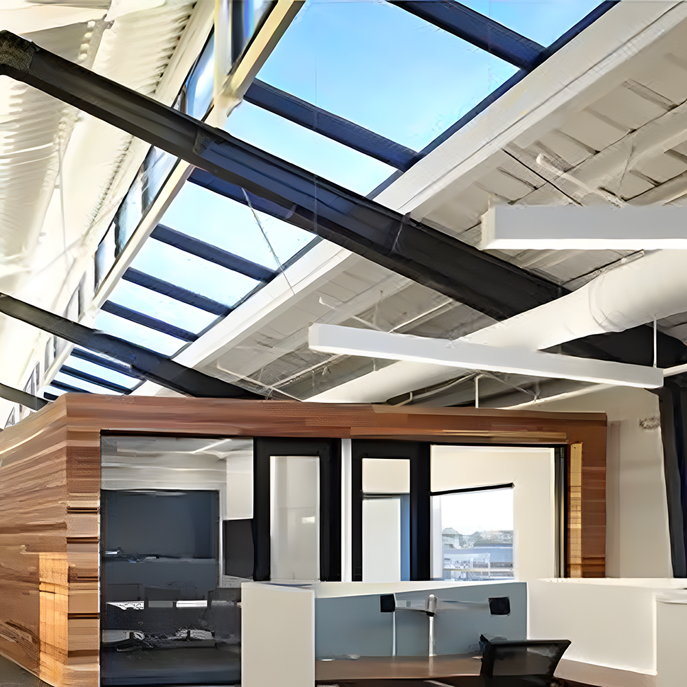 Reusing warehouse space Moorehead architectural upcycling
