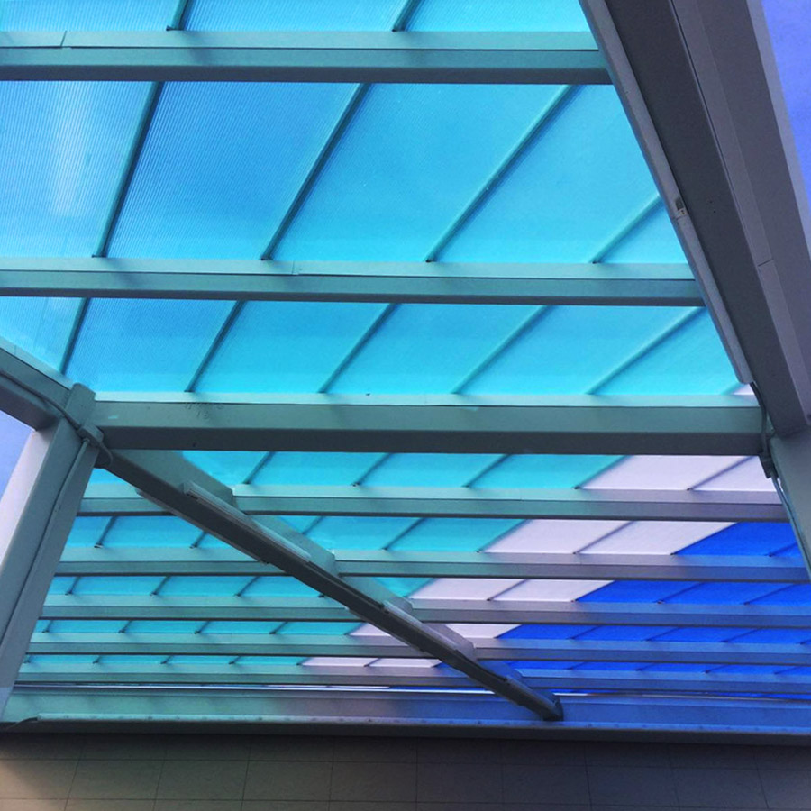 Polycarbonate canopy Countryside YMCA