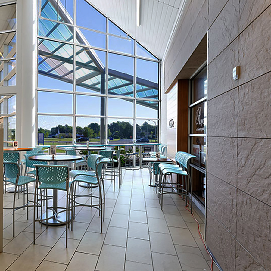 Polycarbonate canopy Countryside YMCA